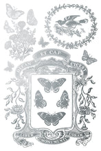 Load image into Gallery viewer, 2026 Spring Collection PAPILLON 8X12 Iron Orchid Foil Transfer