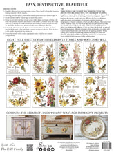 Load image into Gallery viewer, Flowers by the Poets IOD Transfer 12x16 Pad- 8 Pages Summer 2026