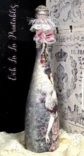 Load image into Gallery viewer, Ooh La La Altered Bottle "Victorian Grace"