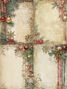 Christmas Florals & Cardinals (Soft)- Ooh La La Printables