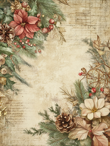 Christmas Florals & Cardinals (Soft)- Ooh La La Printables