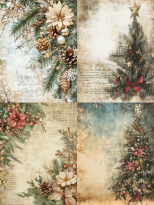 Christmas Florals & Cardinals (Soft)- Ooh La La Printables