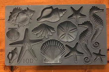 Load image into Gallery viewer, SEA SHELLS 6x10 Decor Mould