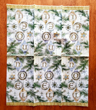 Load image into Gallery viewer, NAPKINS FOR DECOUPAGE~ NOEL &amp; GNOMES ~ SET OF 4