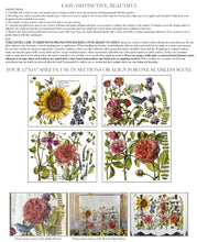 Load image into Gallery viewer, BOTANIST’S JOURNAL 12x16  4-SHEET DECOR TRANSFER PAD