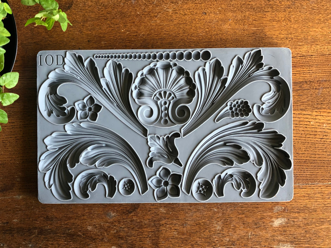 ACANTHUS SCROLL 6×10 IRON ORCHID DECOR MOULDS™