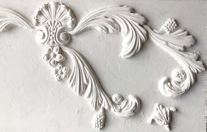 ACANTHUS SCROLL 6×10 IRON ORCHID DECOR MOULDS™