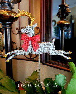 Jingle Plant Stake Embellie HANDCRAFTED