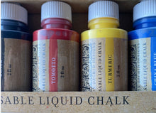 Load image into Gallery viewer, *RETIRED* ERASABLE LIQUID CHALK- SET OF 5 COLORS- 2 OZ EACH